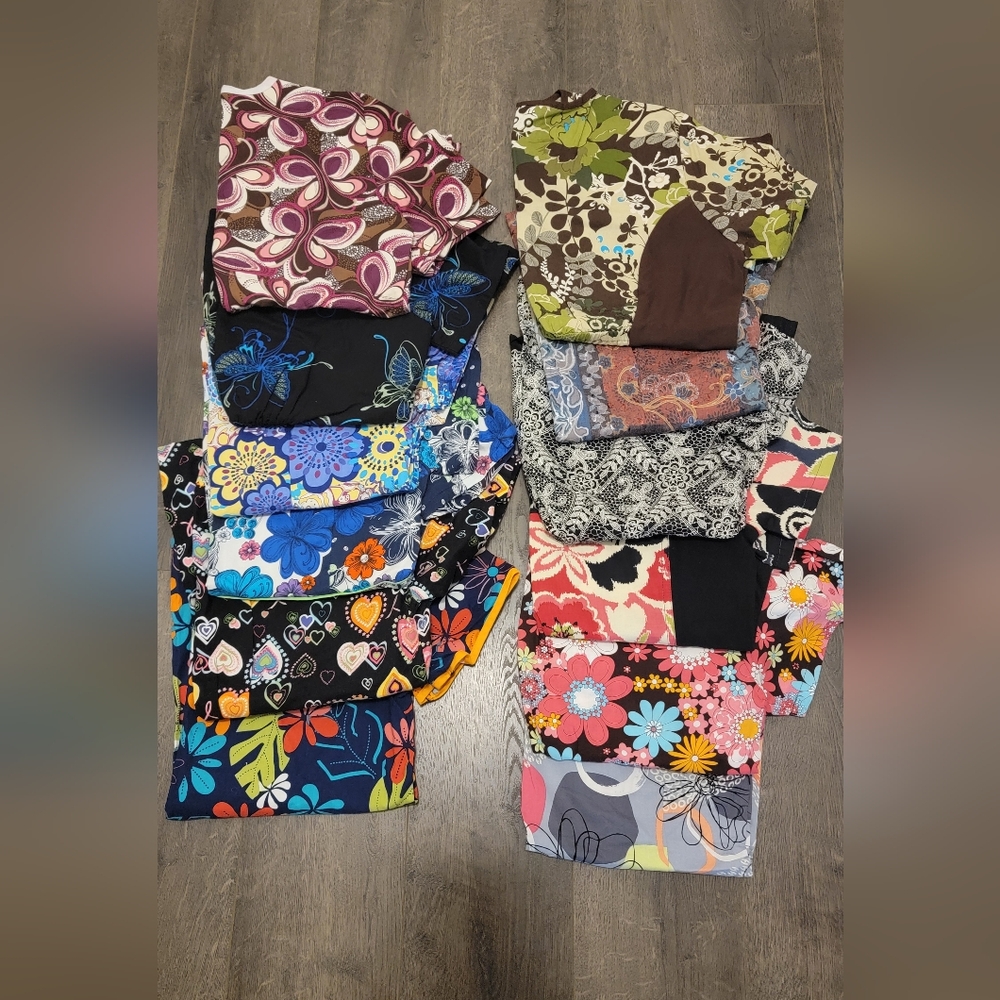 SCRUB TOPS - XS, X12 for $300 or $25 Each.